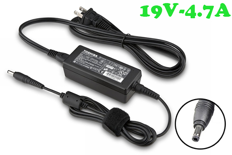 Sạc Laptop Toshiba 19V - 4.7A chân thường loại thường, sạc laptop tại thanh hóa